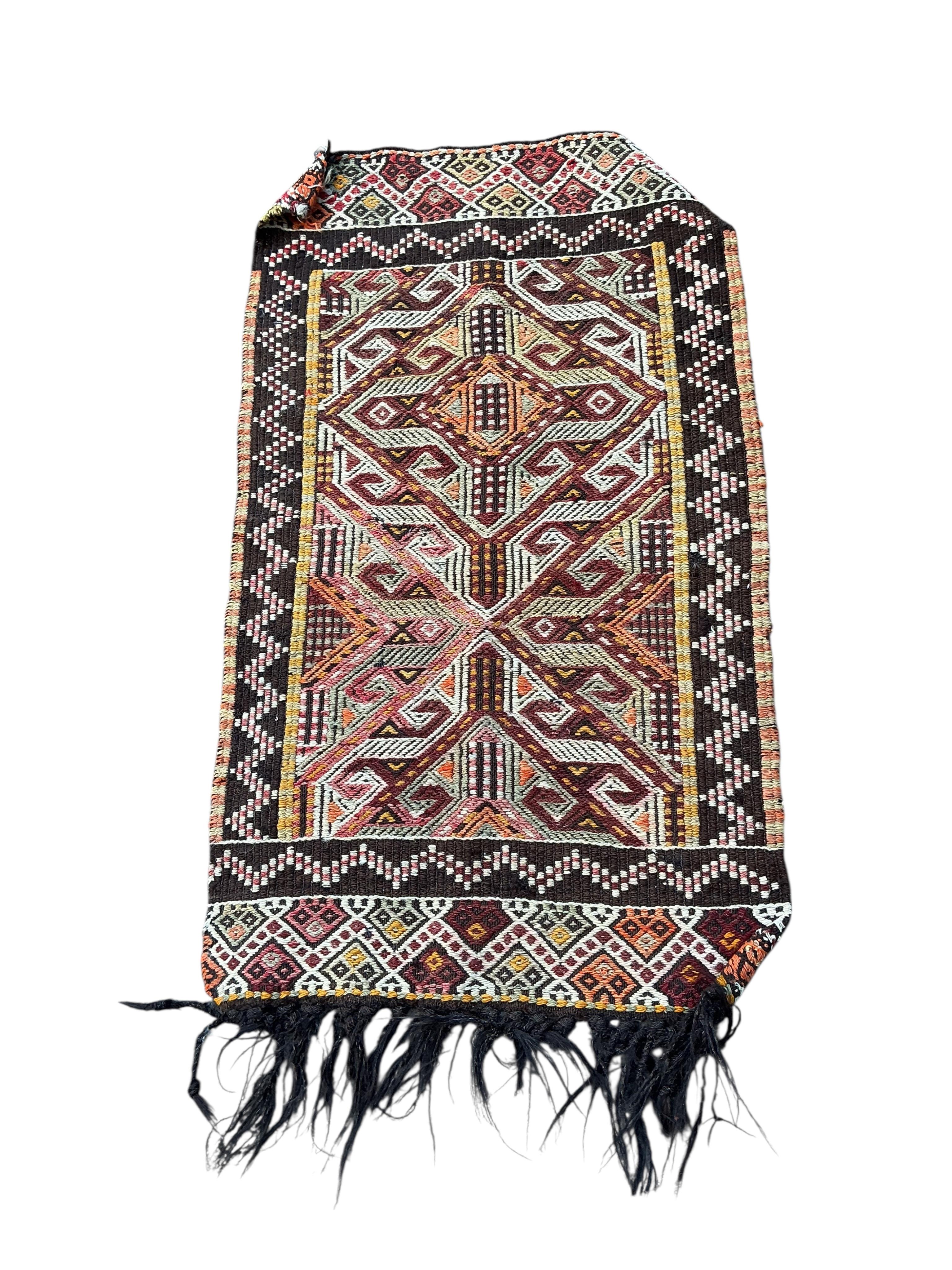 Nine various Afghan and Turkish mats, largest 112 x 72cm